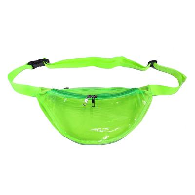 China Water Proof Best Wholesale Price Lucency Fanny Pack Leisure Gym Sports Clear PVC Waist Bag Unisex On Sale for sale