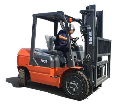 China 7000lbs Diesel Forklift Diesel Engine Forklift With Isuzu Engine-SAFERLIFTS en venta