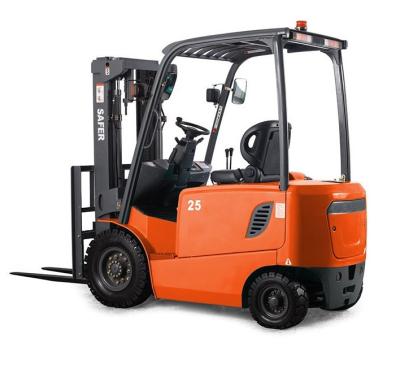 China 1ton ~1.5ton Loading Capacity Electric Battery Forklift Three Wheel Electric Forklift for sale