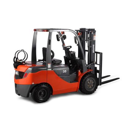 China Safer Brand 2 Ton CPYD20 Gasoline LPG Forklift LPG Forklift With Best Price For Sale for sale