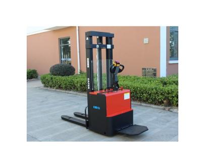 China Equipmax 1.0-2.5 Ton Fully Automatic Electric Power Stacker with USA Curtis and Italy Zapi Controller for sale