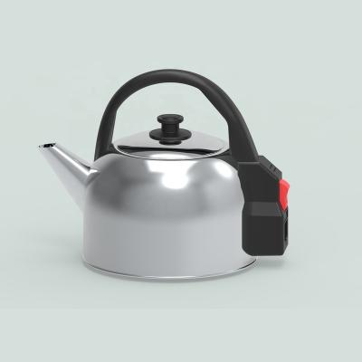 China 360 Overheating Protection Kitchen Use Rotation Kettle Base 4L SS Degree Portable Electric Kettle for sale