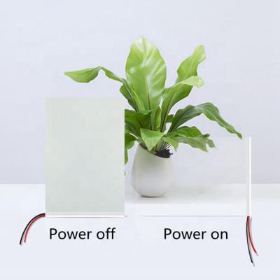 China Dimmable Self-adhesive Self-adhesive Remote Control PDLC Transparency Smart Glass Window Film Transparency Window Film Gardens Glass Film for sale