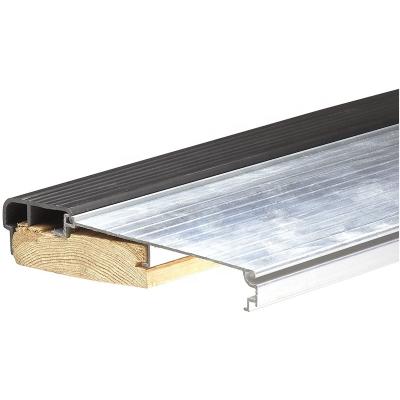 China Eco-friendly Gardens Garage Door Threshold Aluminum Alloy Hardwood Sill Floor Transition Strips for sale