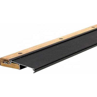 China Gardens Eco-Friendly Universal Garage Door Sill Lower Threshold Adjustable Weatherproof Threshold for sale