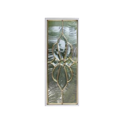 China Gardens Decorative Glass Partition Doors Cheap Interior Exterior Decorative Window Glass Eco - Friendly for sale