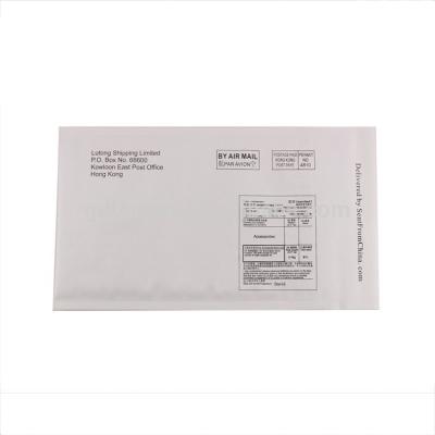 China Waterproof Hot Sale Kraft Paper White Bubble Envelopes With Barcodes for sale