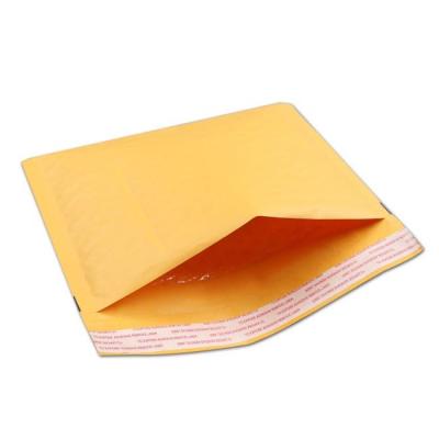 China Waterproof 2019 Wholesale Moisture Proof Yellow Bubble Kraft Paper Bags for sale