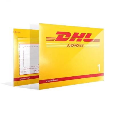 China Recyclable Custom Printed Mailing Bags White Or Gray Cardboard DHL Courier Envelope Mail Packing Bag for sale