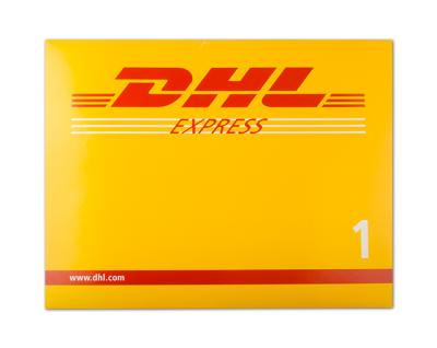 China Recyclable Blank Or Gray Cardboard DHL Document Envelope Mailing Courier Bags for sale