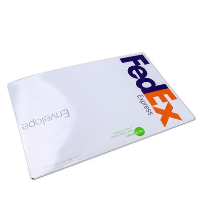 China Recyclable Modern Customized Fedex Cardboard Envelope With Pocket for sale