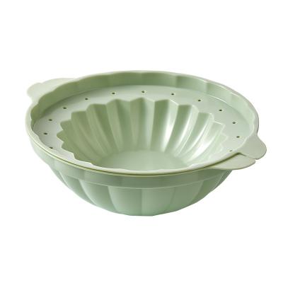 China Eco-Friendly Ultimate Ice Bowl Maker Silicone Makes Ice Trays For Soft Drinks Ice Salad Cocktail On Crushed Ice Bowl for sale