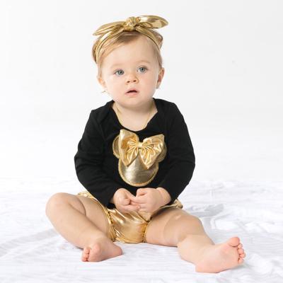 China Amazon Hot Selling Cute Full Long Sleeves Cotton Romper Panty Set Cute Toddler Clothes Costume Baby Rompers for sale