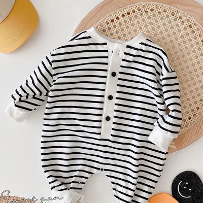 China 2021 New Winter Infant Clothing Korean Full Sleeves Baby Romper Baby Romper Baby Overalls Long Sleeves for sale