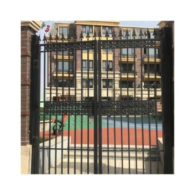 China High Strength Customizable Villa Garden Driveway Luxury Wrought Iron Gate for sale