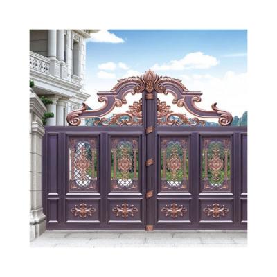 China Heat Insulation China Villa Art Door Aluminum Door Wood Aluminum PVC Profiles Delight Doors for sale