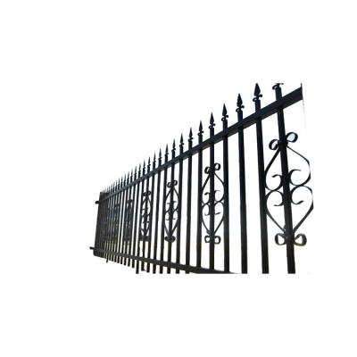 China Modern Promotion Price Sold By Chinese Manufacturers Fence Outdoor Basic Way And Design Zinc Steel Yard Wall Fence for sale