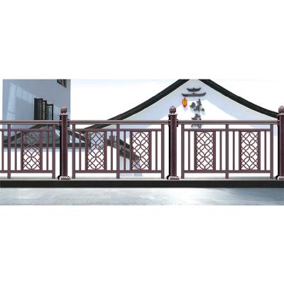 China Modern Anti-collision Safety Art Balcony Guardrail Aluminum Railings Good Quality From China Factory for sale