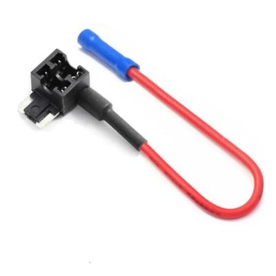 China 1A to 30A ACU ACN ACS ACZ 30A Low Profile Standard Car Built-in Fuse Blade Mini Micro 2 Fuse Tap Holder Adapter for sale