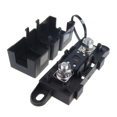 China Factory Supplier Low Pressure Motorcycle 30A 35A 40A 50A 60A 70A 80A 100A 500A Auto Fuse Holder Anm Bolt Fuse Box For Car for sale