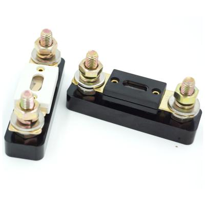 China Cheap Price 125V Low Pressure Large ANL Motorcycle Type Bolt Type Car Fuse Holder Automobile Boat Boat Fuse Box Block Holder Current for sale