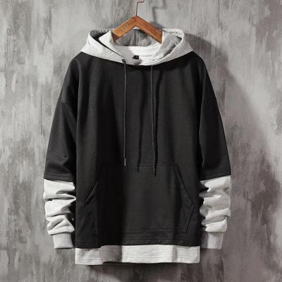 China Wholesale Anti-Wrinkle Plus Size Plain Hooded Mens Sweatshirt 100% Cotton Logo Fleece Black Custom Unisex Hoodies Embroidery for sale