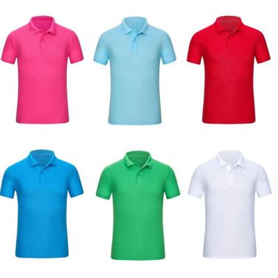 China Custom Made High Quality Anti-wrinkle Summer Breathable Cotton Women's Polo Shirts For Men Short Sleeve Polo Shirts for sale