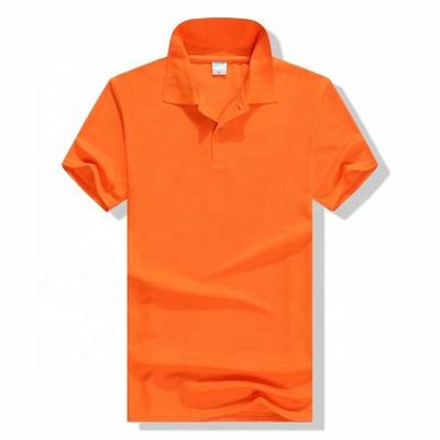 China Custom Made Anti-Wrinkle Printed Embroidered Blank Logo Mens Womens Solid Color Polo Basic T-Shirt Unisex Plus Size for sale