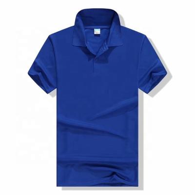 China Free Sample Golf Polo T-shirts Supplier Custom Anti-wrinkle Design Silk Screen Printing Embroidered Heat Transfer Logo In Wholesale for sale