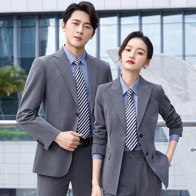 China Anti-Wrinkle Hot Selling Suit Solid Color Mens Suit Two Piece Men's Casual Suite for sale