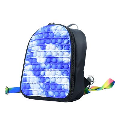 China New Design Waterproof Silicone Cute Monkey School Bag Backpack Toy School Bag Backpack for sale