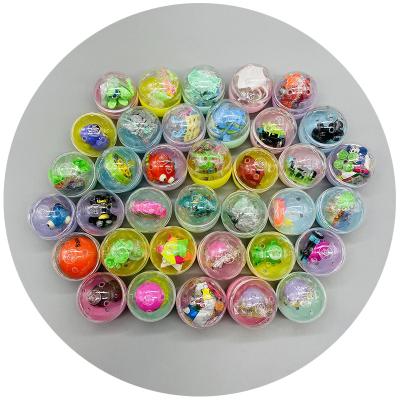 China Eco-friendly Material Cheap Small Plastic Egg Box Egg Capsule Toys Surprise Egg Capsule Toy For Vending Machine for sale