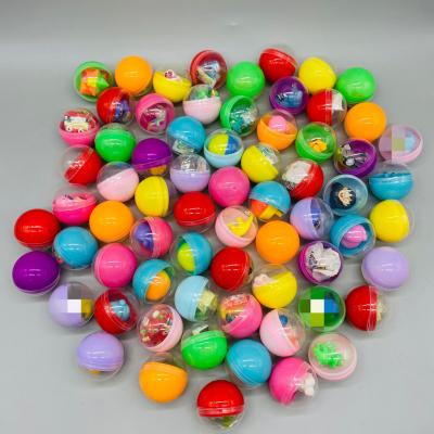 China 45mm Eco-friendly Material Wholesale Plastic Brinquedos Capsule Eggshell Surprise Egg Toys For Vending Machine for sale