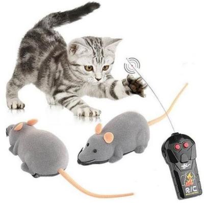 China Factory Stocked Wholesale High Quality Remote Control Mouse Toys Wireless Mouse For Pet Cat Toy for sale