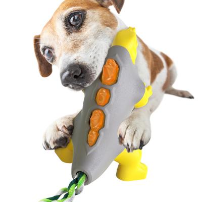 China Funny Dog Stocked Interactive Outdoor Goods Dog Training Pet Chew Toys for sale