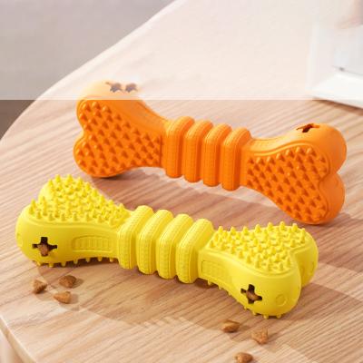 China Amazon Hot Selling Viable Dog Exercise Chew Teeth Care Toy Cleaning Pet Chew Toy Molar for sale