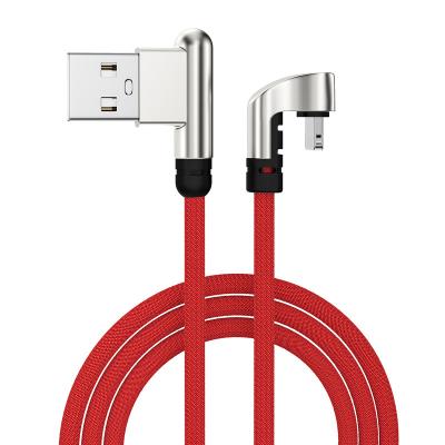 China Newest Mobile Phone Etc.electronic Product Creativity Design 1.2/1.8m 180 Degree Elbow 2.4A USB Game Dedicated Usb Type C Fast Cable For iPhone 12 Pro Max 11 X for sale