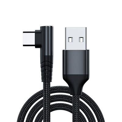 China Ugreen 3A USB Type C Mobile Phone Cable Quick QC 3.0 Charger USB C Cable For Samsung Galaxy S20 Xiaomi MI 8 90 Degree Mobile Phone USB Cord for sale