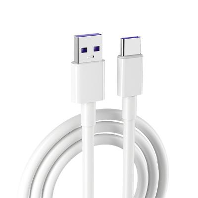 China Type-c Mobile Phone Wholesale 5a Fast Charging Data Cable For Android for sale