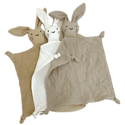 China Wholesale Custom Safety Organic Muslin Baby Toy Bunny Cover Quilt Cover Safe For Kids for sale