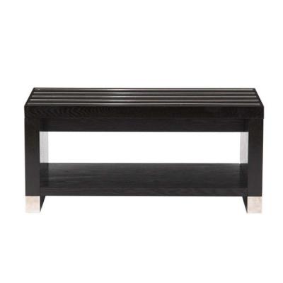 China LG-013 Stylish Five Star Hotel Wooden Luggage Rack Bench for sale