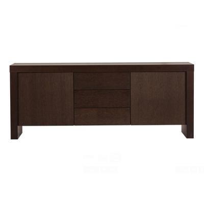 China Mini Bar Cabinet Design TV Stand TV-081 Solid Oak Wood for sale