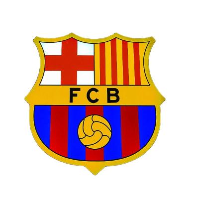 China Customized 3D Print Led Lightbox For Barcelona FC Logo Barqa Team Signage Customized Size for sale