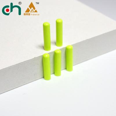 China Dark Green Nickel Free Metal Laces Repair Tips Coating Flat Metal Bullet Studs DIY Replacement Key Seamless Sneakers Studs for sale