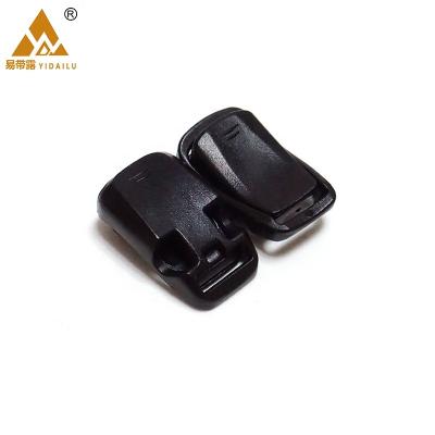 China Nickel Free Cord Coat Cord Spring Buckle Elastic String Elastic Adjustment Lock Dangling Plastic Clips Buckles Accessories DIY for sale