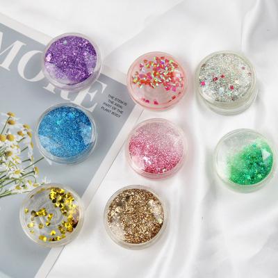 China Custom Adjustable Gold Round Phone Stand Bling Glitter Phone Grip Holder Mobile With 360 Mirror Liquid Quicksand Phone Grip for sale