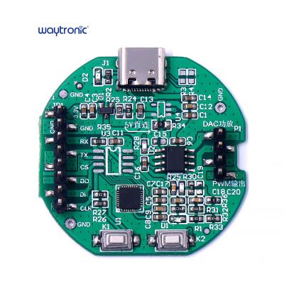 China Design Electronic Assembly Supplier PCB FR-4 OEM Board Tooth Speaker Module PCBA Blue Board for sale