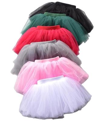 China 2021 Wholesale New Style Solid Color Children's Dresses Dance Skirt Princess Dress Girls Ballet Tutu Dress for sale