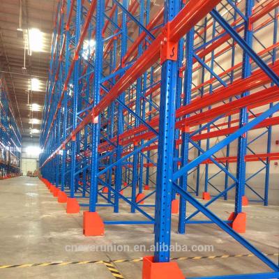 China Upright+beam+bracings+bolts+safety pins and storage rack metal etc. Shelves Heavy Duty Warehouse Rack Pallet Racking Systems For Warehouse en venta