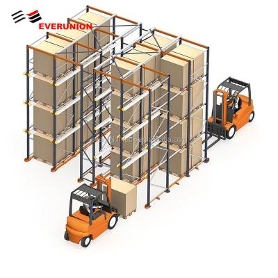 China Corrosion Protection Heavy Duty Beam Shelving Rack / Pallet Selective Stretching / Drive In Racking For Warehouse Storage for sale